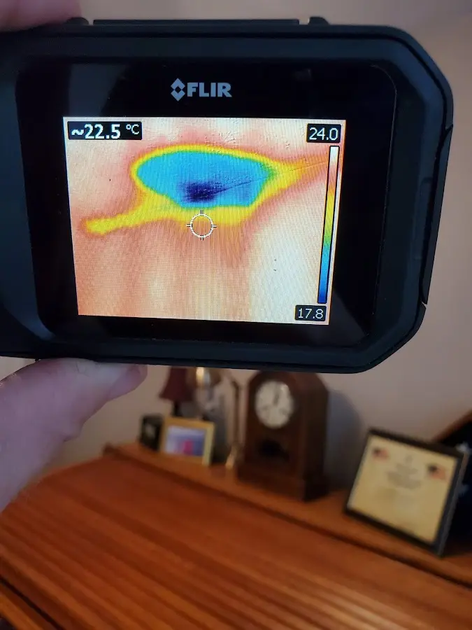 Thermal imaging inspection for water damage in Bremen