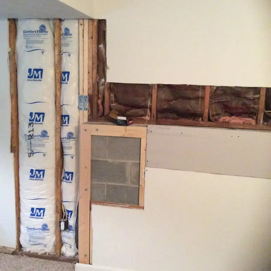 Wall insulation replacement during Odor Removal & Deodorization in Bremen